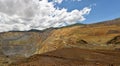 Large copper mine Royalty Free Stock Photo