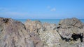 Large Coral Rocks On Tanjung Kalian Beach, Close Up View