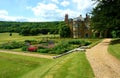 English Country house in countryside Royalty Free Stock Photo