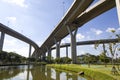 Large crossing highway Royalty Free Stock Photo