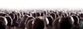Large crowd of people Royalty Free Stock Photo