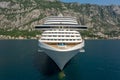 Large cruise ship front bow Royalty Free Stock Photo