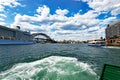 Large Cruise Ship, Sydney Harbour, Australia Royalty Free Stock Photo