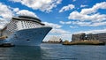 Large Cruise Ship, Sydney Harbour, Australia Royalty Free Stock Photo