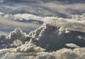 Large cumulus cloud big clouds Royalty Free Stock Photo