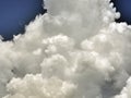 Large cumulus cloud big clouds Royalty Free Stock Photo