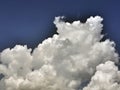 Large cumulus cloud big clouds Royalty Free Stock Photo