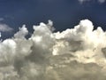 Large cumulus cloud big clouds Royalty Free Stock Photo