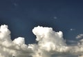 Large cumulus cloud big clouds Royalty Free Stock Photo