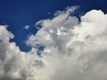 Large cumulus cloud big clouds Royalty Free Stock Photo