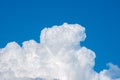 A Large Cumulus Cloud In A Blue Sky