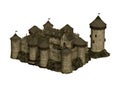 Large 3D Medieval Castle