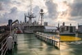 Large deck ferry