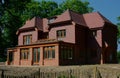 Detached. near complete, New Build house. Royalty Free Stock Photo