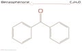 Molecule of Benzophenone