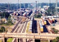 Large Detroit area Railroad Yard