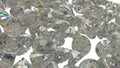 Large Diamonds and gemstones isolated white Royalty Free Stock Photo