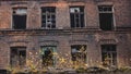 Large dilapidated abandoned factory in St. Petersburg, Red Triangle