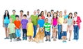 Large Diverse Group of People Royalty Free Stock Photo