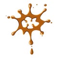 Large drops of caramel icon