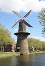 Large Dutch Windmill Royalty Free Stock Photo