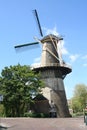 Large Dutch Windmill Royalty Free Stock Photo