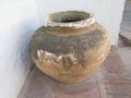 Large earthenware pot Royalty Free Stock Photo