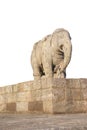 Large elephant sculpture
