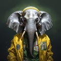 Elephant Hip Hop Character: A Charming Fusion Of Marcin Sobas And Stephen Shortridge