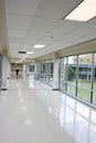 Large empty hallway