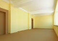 Large empty room Royalty Free Stock Photo