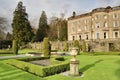 Large English Country house and garden Royalty Free Stock Photo