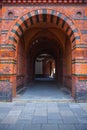 A large entry way in a Hamburg building Royalty Free Stock Photo