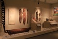 Large exhibit of historic artifacts, Memorial Art Gallery, Rochester, New York, 2017