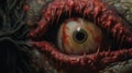 Grotesque Creature: A Closeup Of Weird Horror