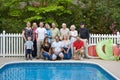 Large Family Portrait Royalty Free Stock Photo