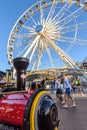 Ferris wheel waterfront cape town south africa 1 October 2017 Royalty Free Stock Photo