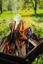 Large firewood Royalty Free Stock Photo