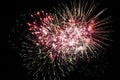 Large fireworks Royalty Free Stock Photo