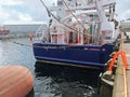 Large fishing trawlers at Killybegs Harbour Co. Donegal Ireland Royalty Free Stock Photo