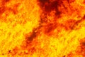 Large flame Fire rages, For burning The burning Royalty Free Stock Photo