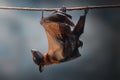 Large Flying Fox Royalty Free Stock Photo
