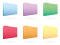 Large Folder Icons EPS