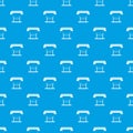 Large format inkjet printer pattern seamless blue