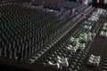 Large Format Sound Console Royalty Free Stock Photo