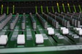 Large Format Sound Console Faders