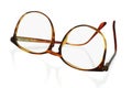 Large frame plastic spectacles