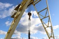 A large gantry crane Royalty Free Stock Photo