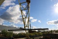 A large gantry crane Royalty Free Stock Photo