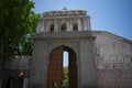 Large Gate and Fortified Entrance of Holkar Era Campus at Indore